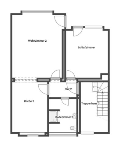 Grundriss Skizze 1.OG