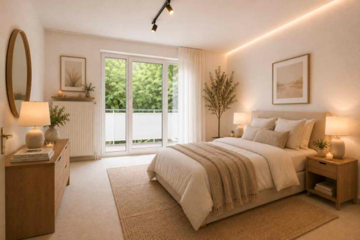 Schlafzimmer KI generiert