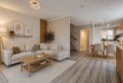 Visualisation Living area (ground floor)