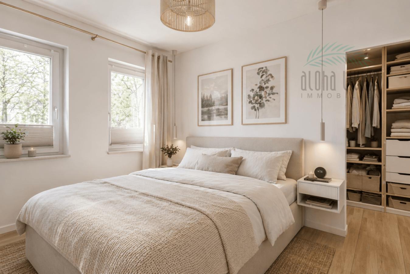 Visualisierung Schlafzimmer 1 (OG)