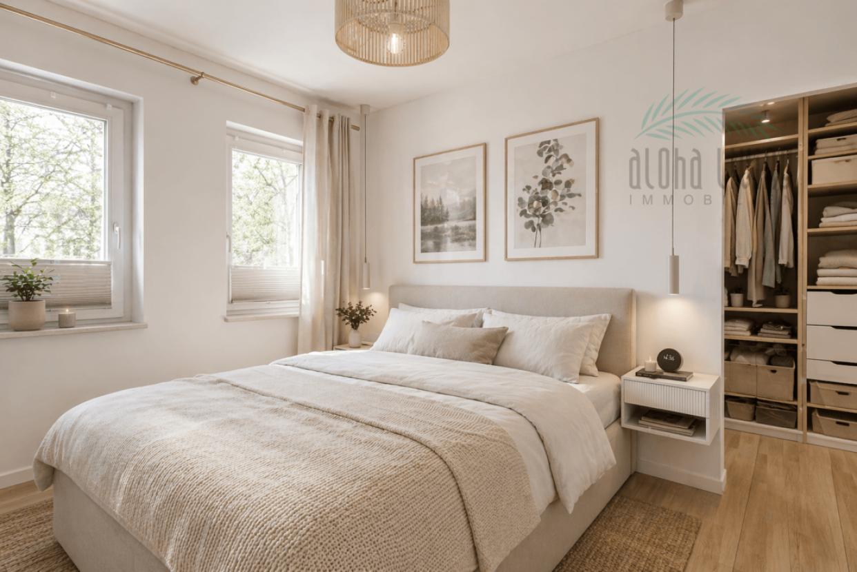 Visualisierung Schlafzimmer 1 (OG)