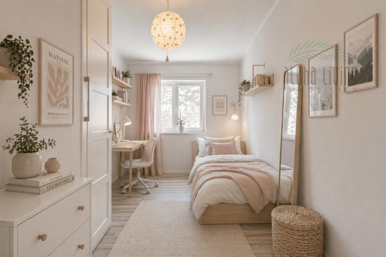 Visualisierung Schlafzimmer 2 (OG)