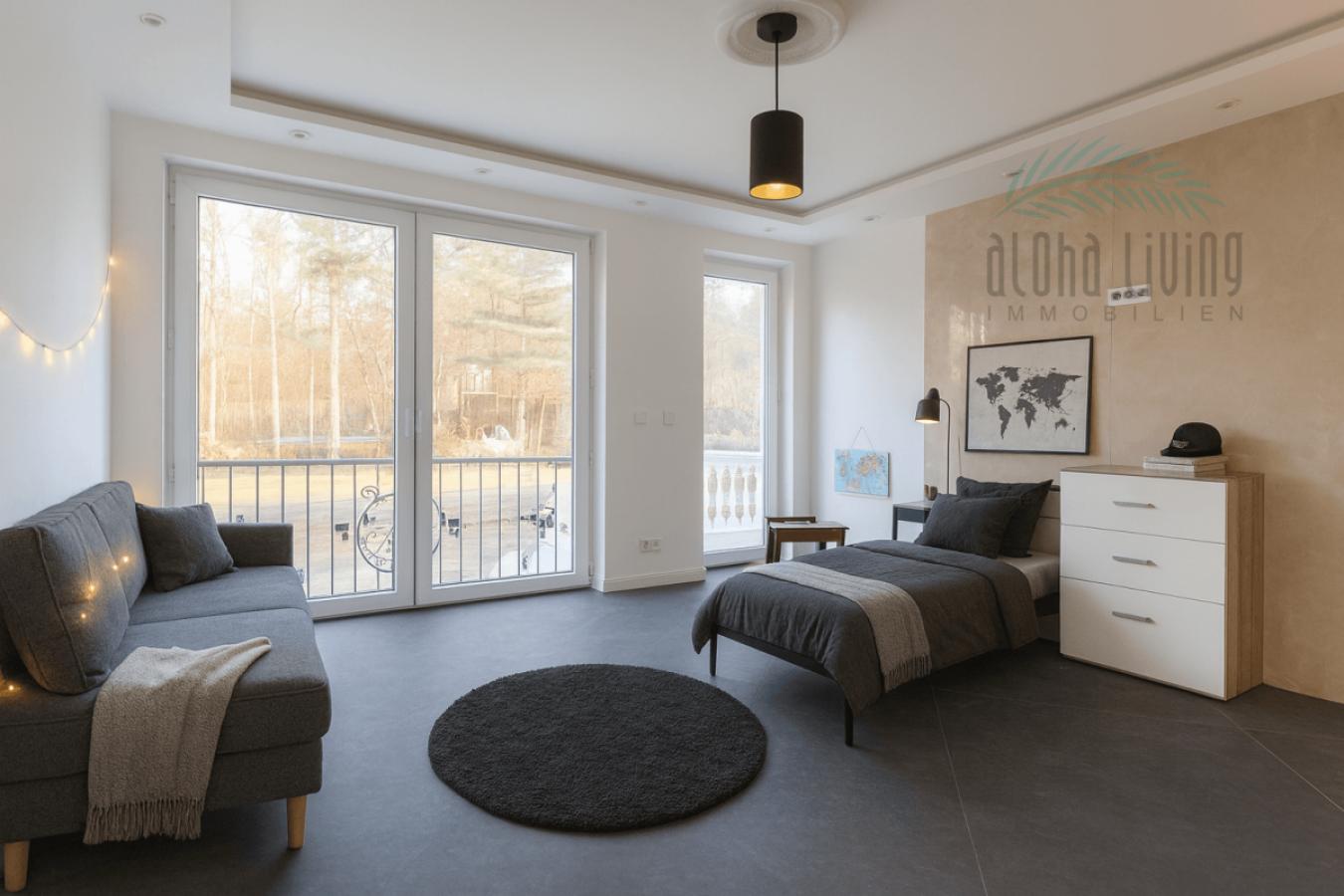 Schlafzimmer 3 (OG) - (Visualisierung Einrichtungsidee)