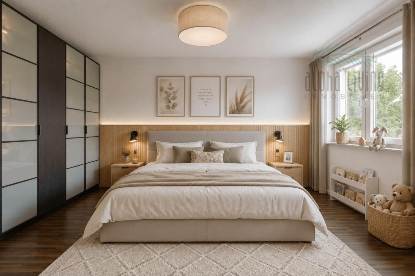 Visual. Schlafzimmer 1 (OG)