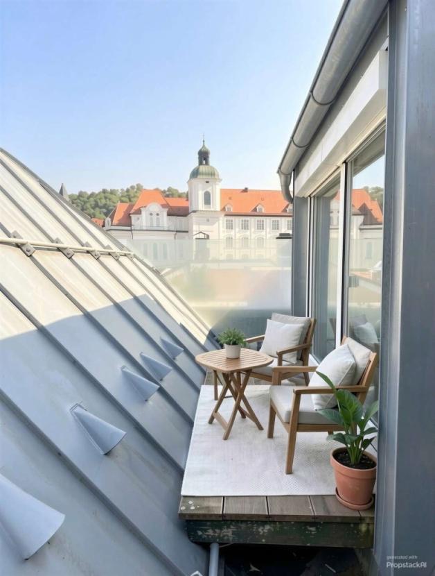 Terrasse Schlafen- (KI generiert)