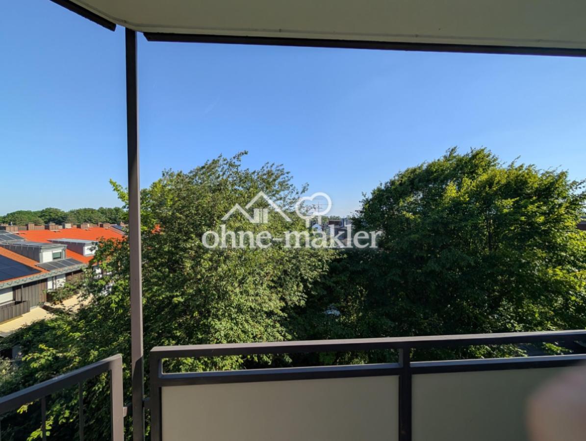 Aussicht vom Balkon / Wohnzim.