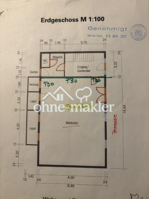 Grundriss Ergeschoss