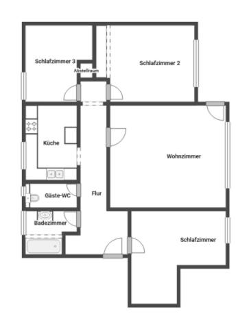 Grundriss Skizze OG