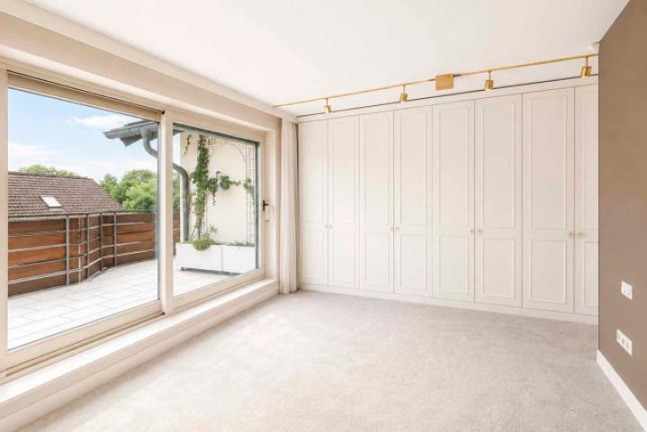Masterschlafzimmer mit Blick