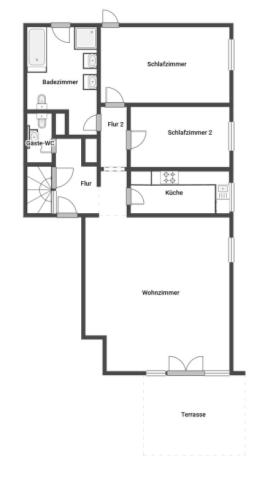 Grundriss Skizze EG