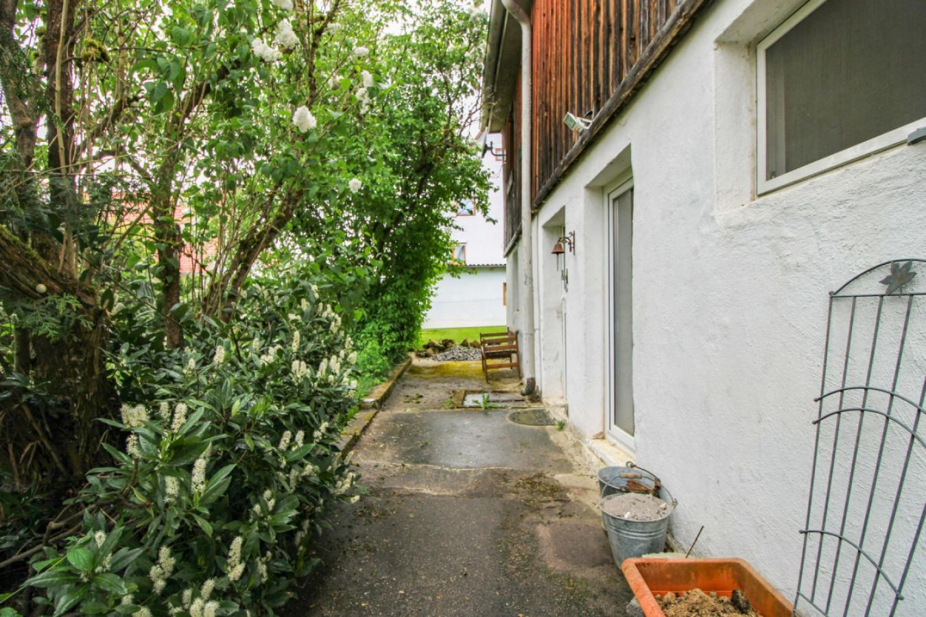 Weg Hauseingang