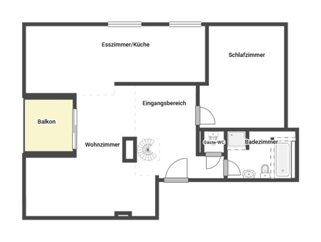 Grundriss Skizze OG
