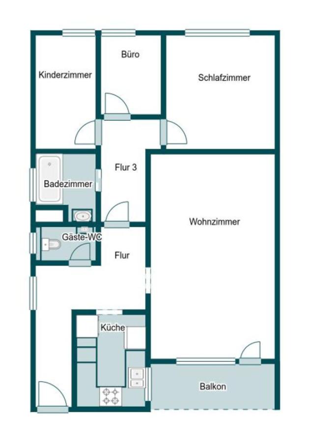 Grundriss Skizze EG