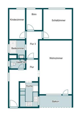 Grundriss Skizze EG