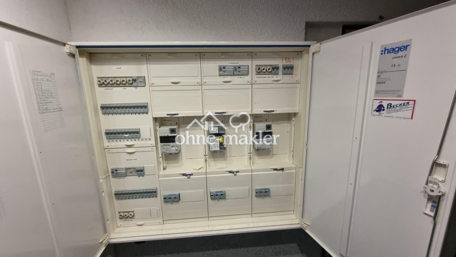 Zentrale Elektrikabsicherung