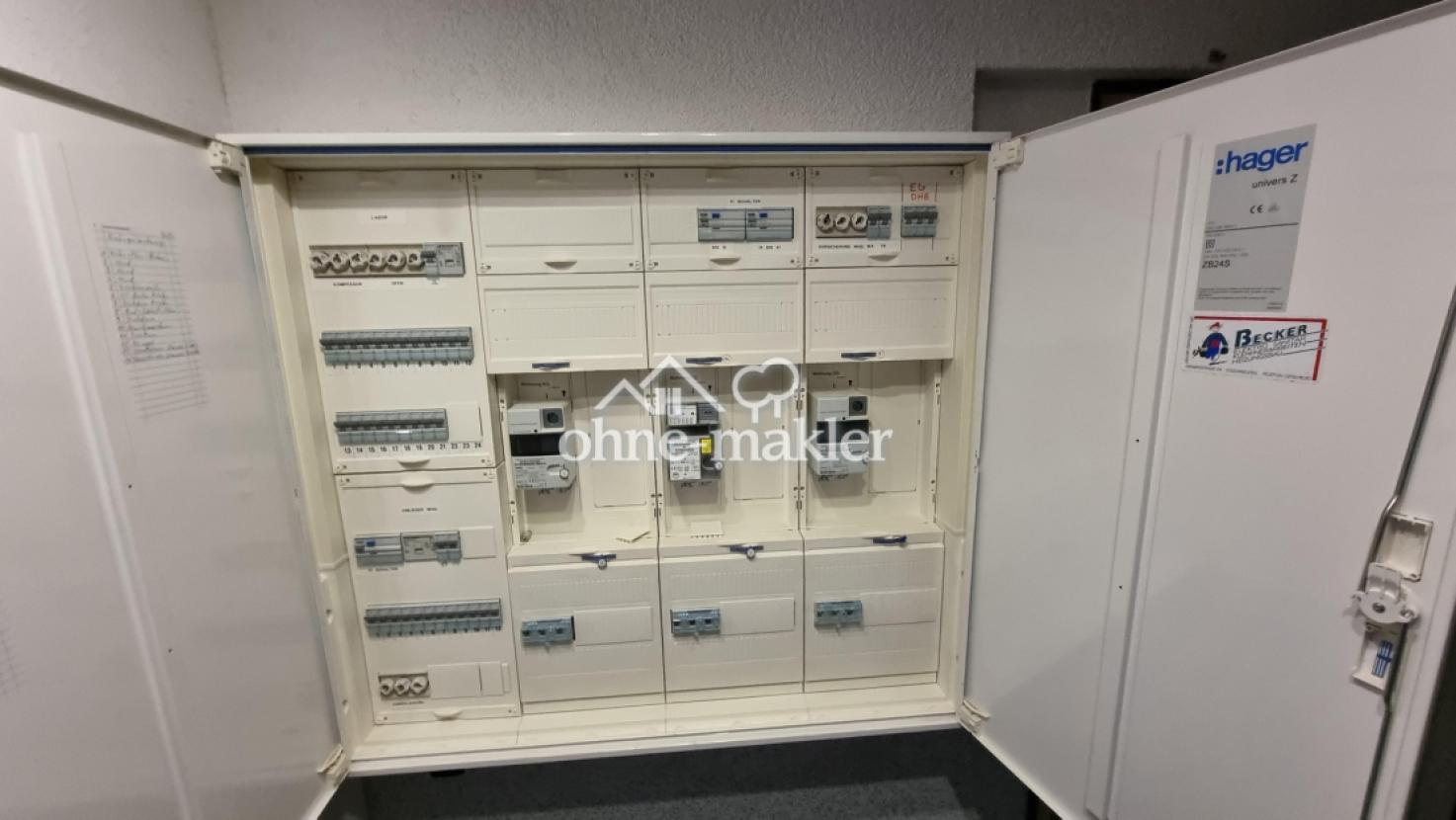 Zentrale Elektrikabsicherung