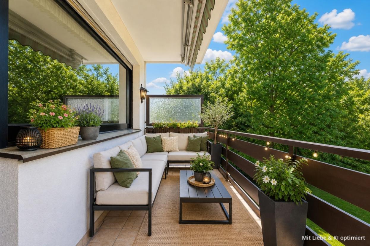Ansicht Balkon