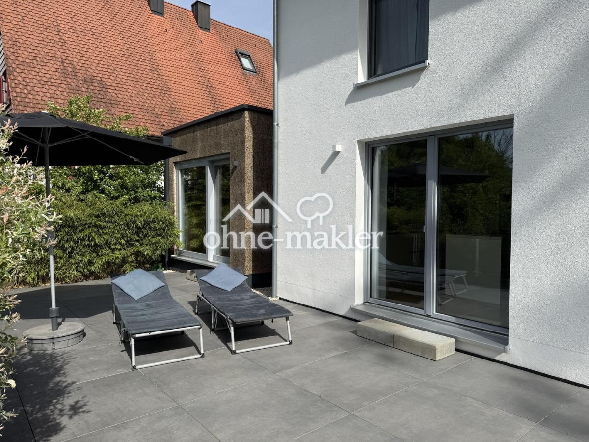 Terrasse Westansicht