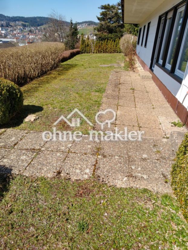 Terrasse vor dem Haus