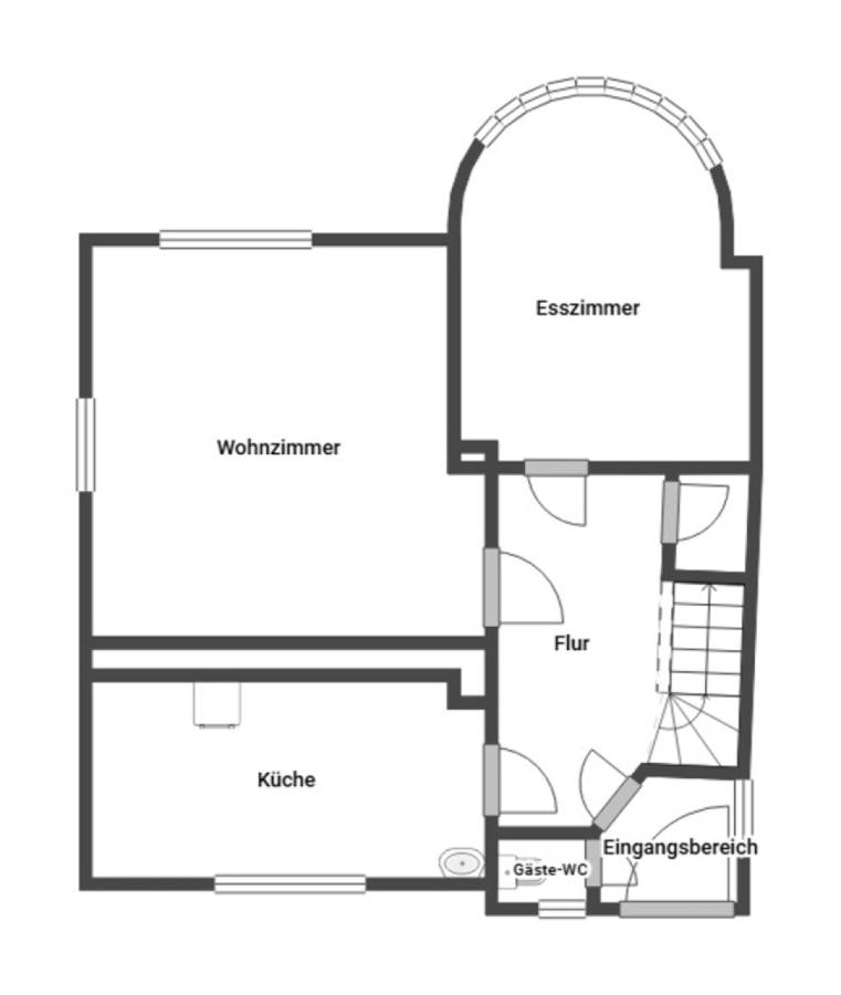 Grundriss Skizze EG