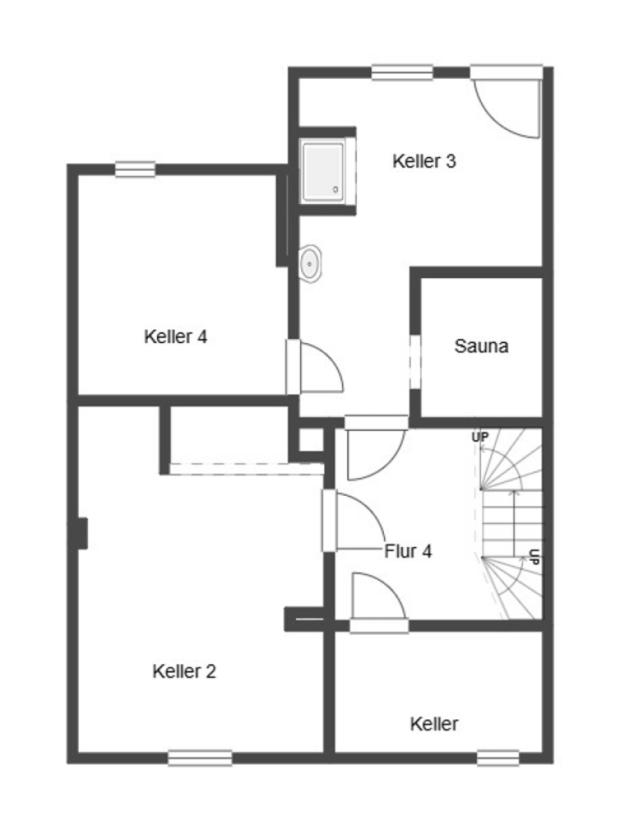 Grundriss Skizze UG