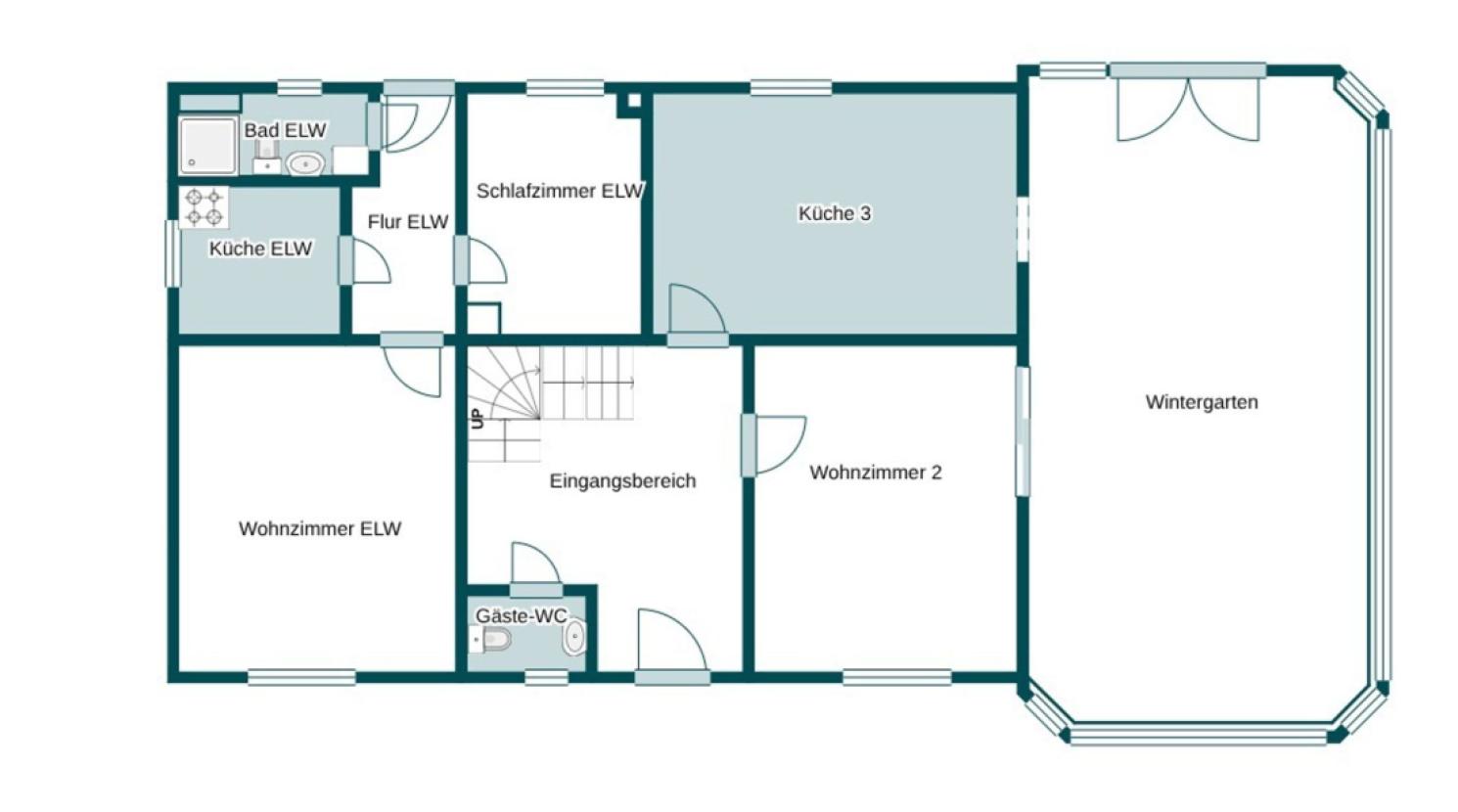 Grundriss Skizze EG