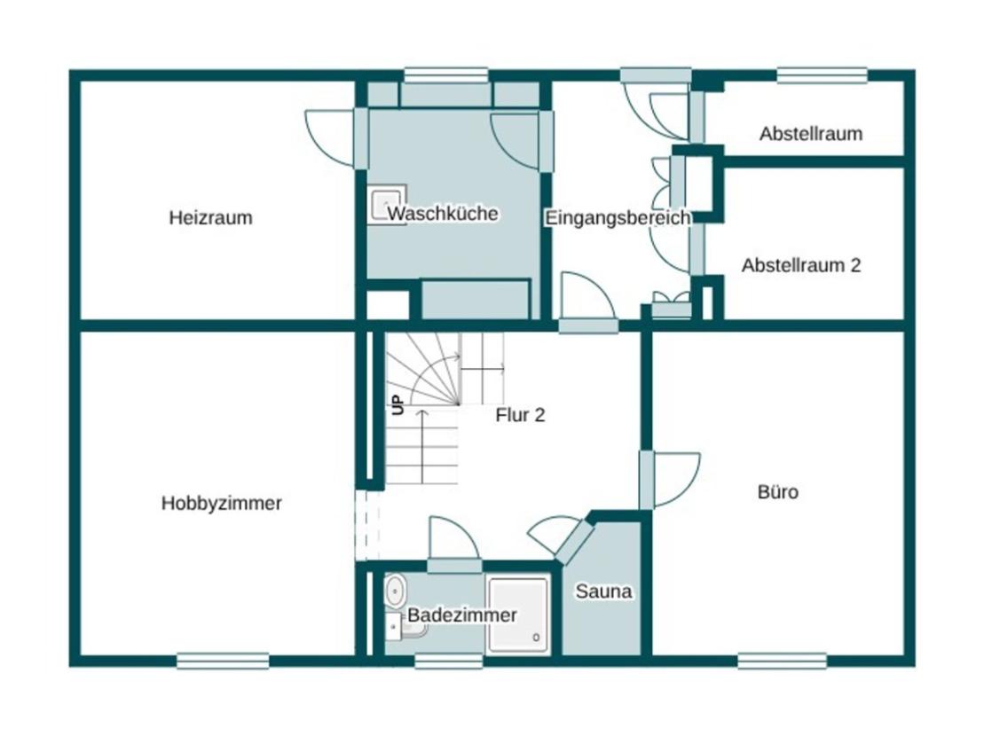 Grundriss Skizze UG
