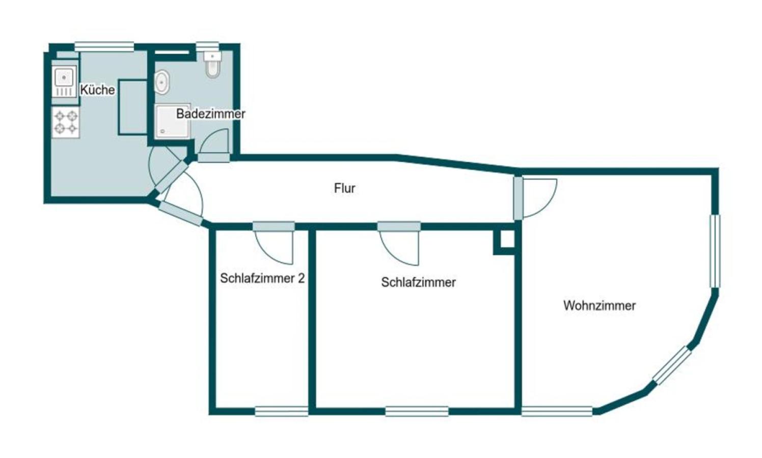 Grundriss Skizze