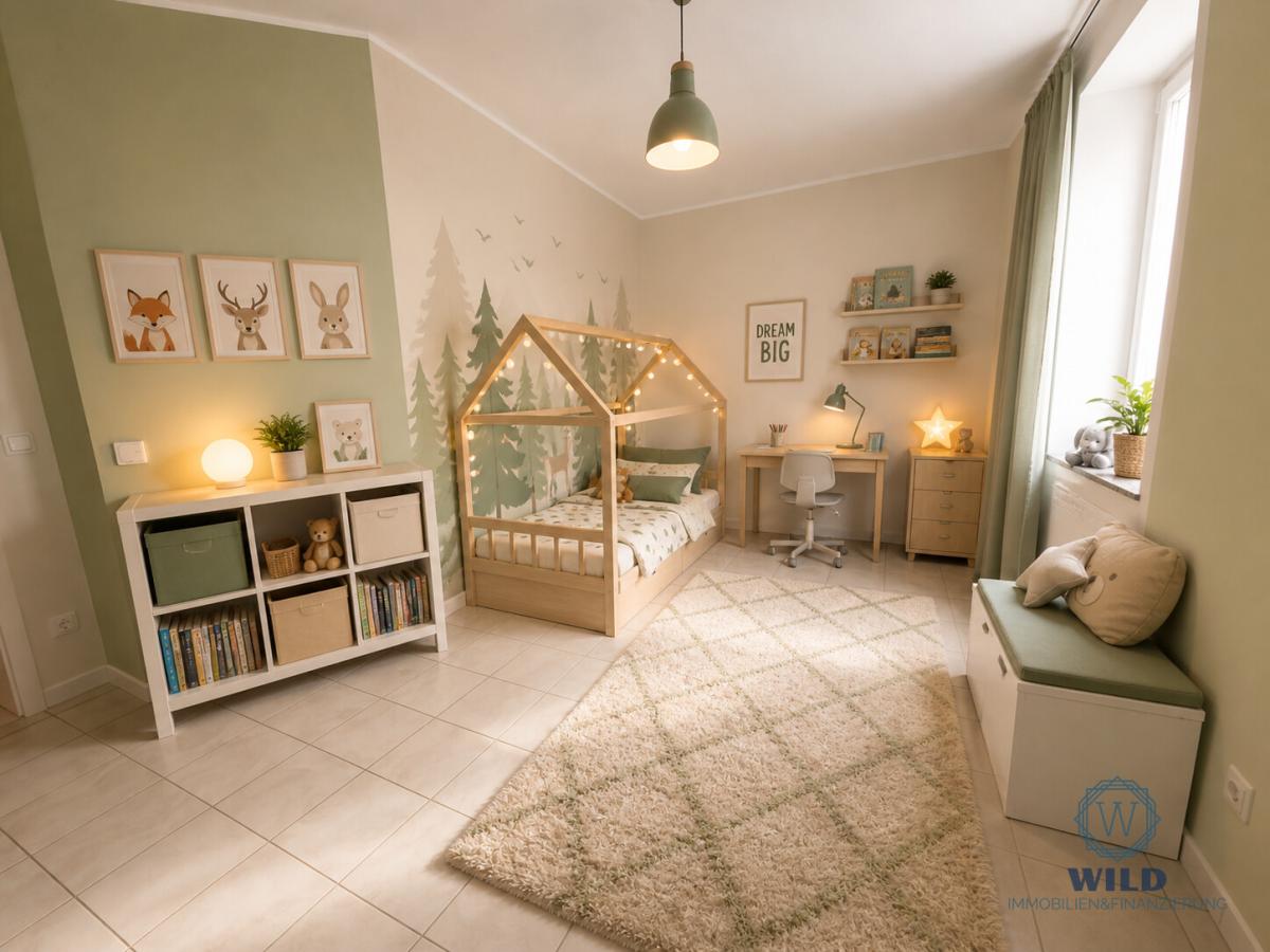 Mansarden-Kinderzimmer - KI-Info