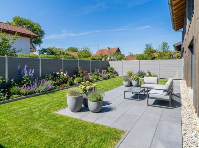 Garten visualisiert