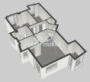 Grundriss - 3D - Seitenansicht