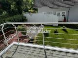 Blick vom Balkon aus