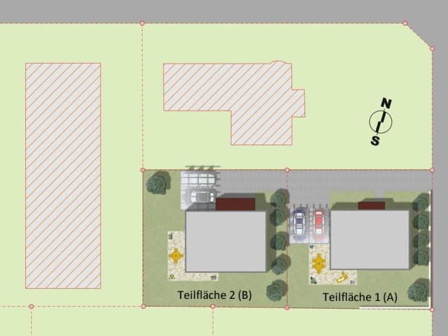 Lageplan Baugrundstücke