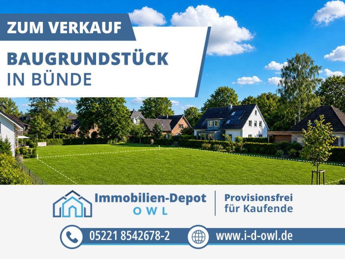 Verkauf Baugrundstück (mit Logo)