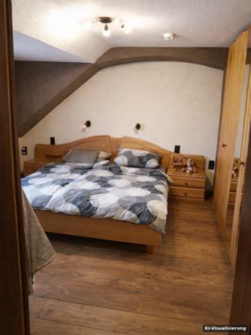 KI-Visualisierung – Schlafzimmer OG