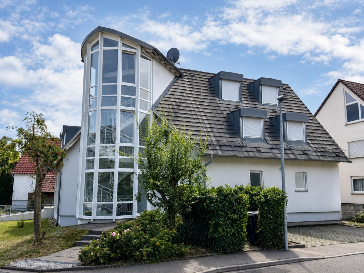 Außenansicht des Wohngebäudes
