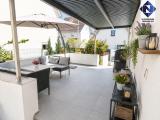 große Terrasse - Virtuell möbliert