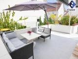 Terrasse -Virtuell möbliert