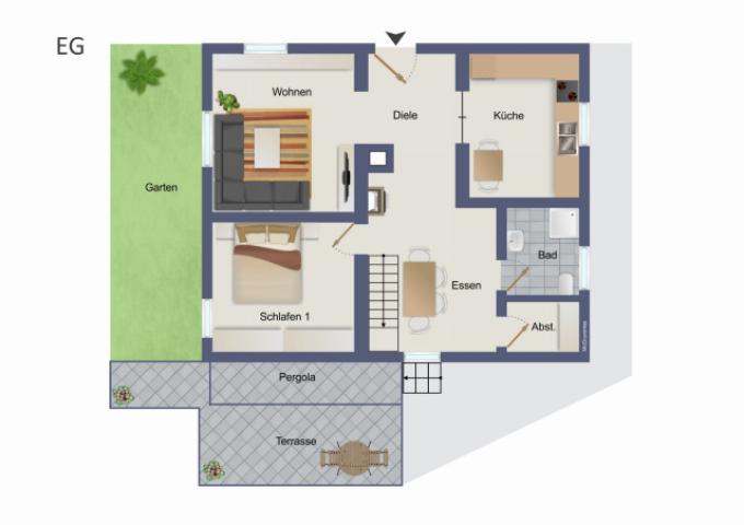 Grundriss EG