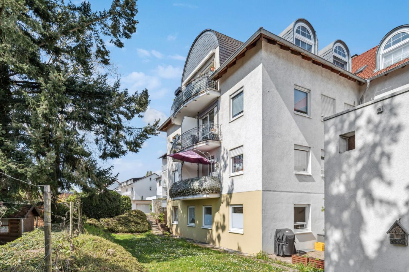 Gebäude rückwärtige Ansicht