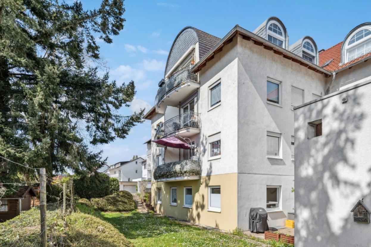 Gebäude rückwärtige Ansicht