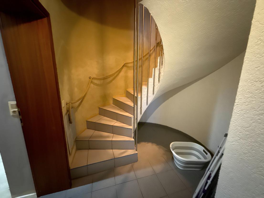 Wendeltreppe im Innenbereich