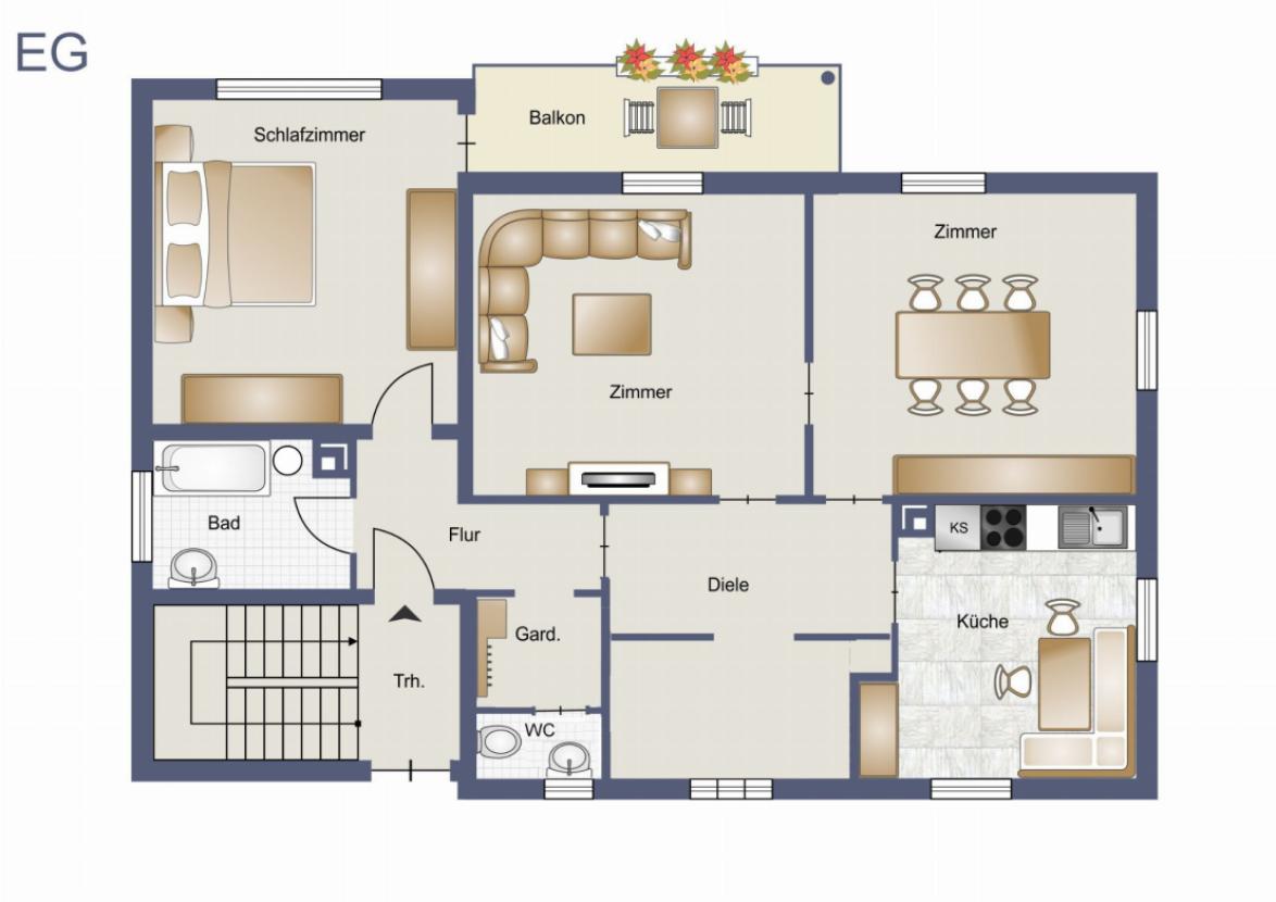 Grundriss EG