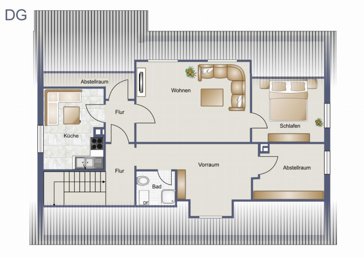 Grundriss DG