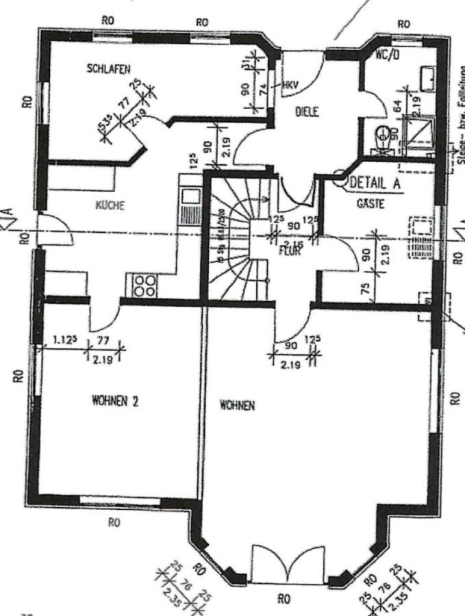 Grundriss Erdgeschoß