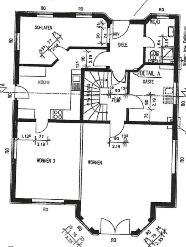 Grundriss Erdgeschoß