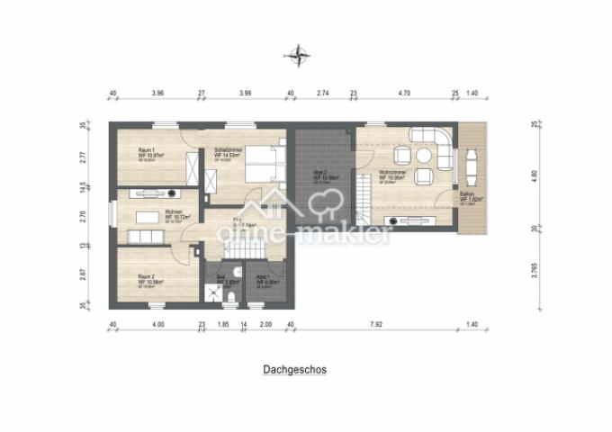 Grundriss DG