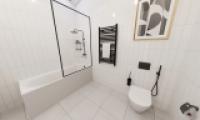 Dachgeschosswohnung Badezimmer
