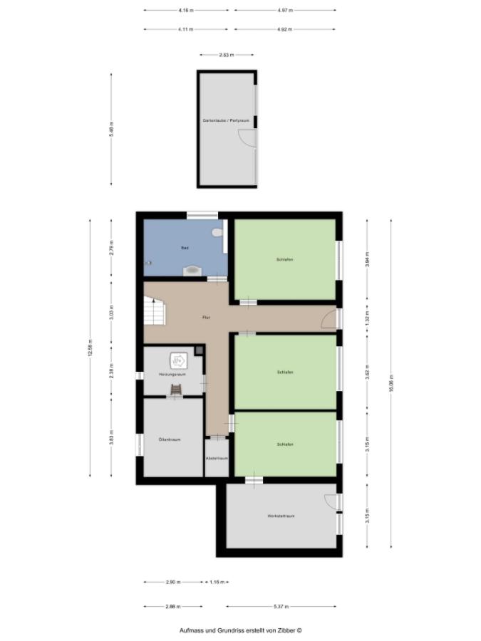 Grundriss Untergeschoss