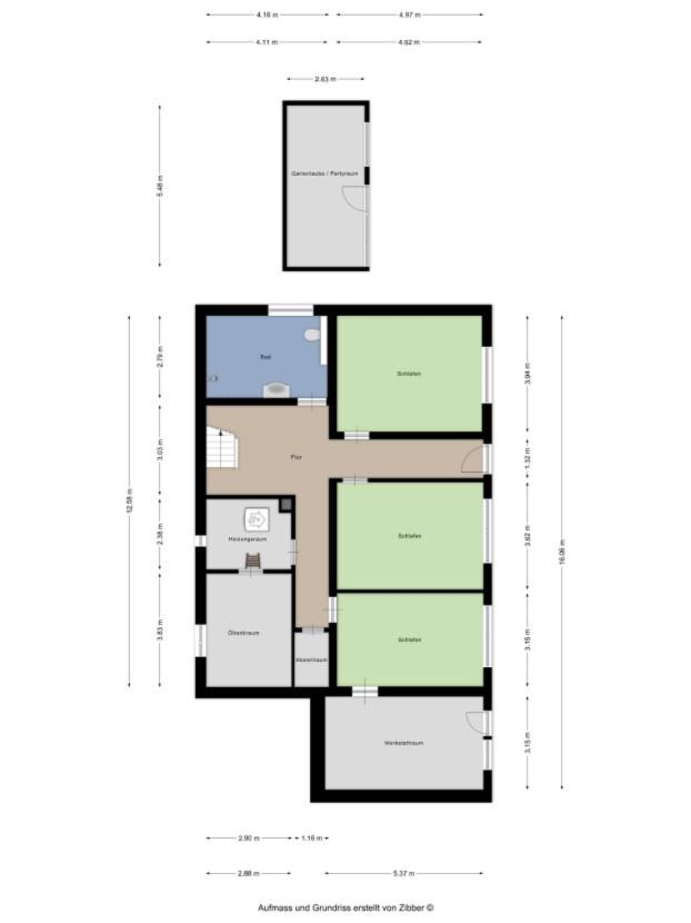 Grundriss Untergeschoss